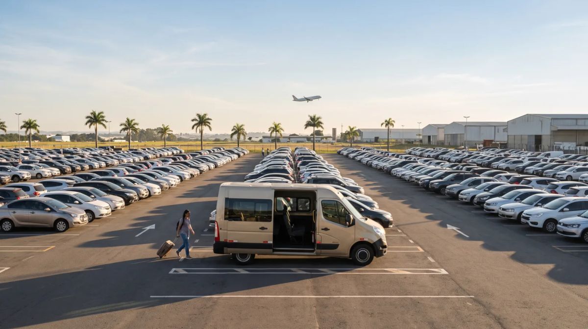 Estacionamento Aeroporto Viracopos: os 12 pátios e o preço de cada um