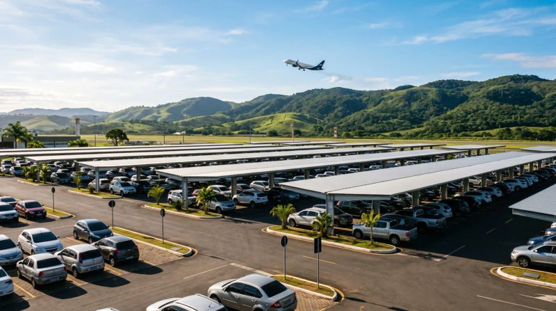 Estacionamento perto do aeroporto de Confins: a distância real
