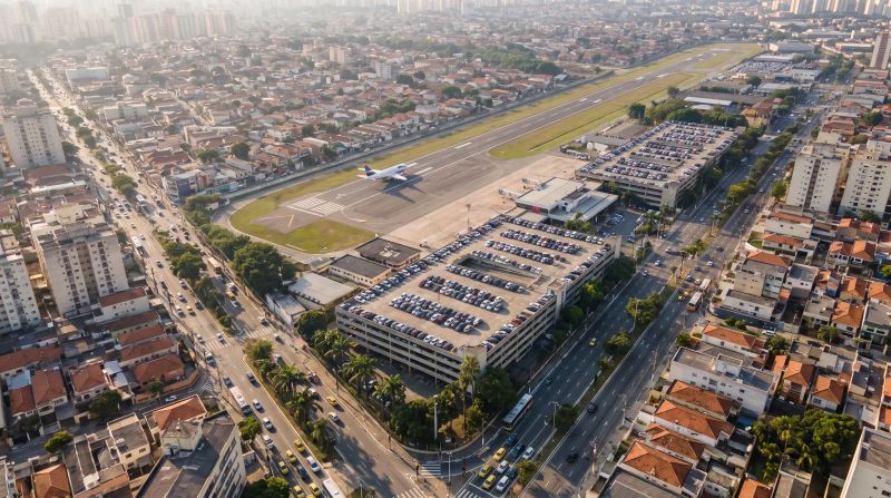 Estacionamentos próximos ao aeroporto de Congonhas: o mapa completo