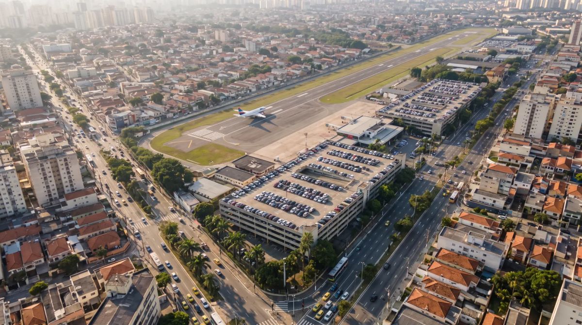 Estacionamentos próximos ao aeroporto de Congonhas: o mapa completo