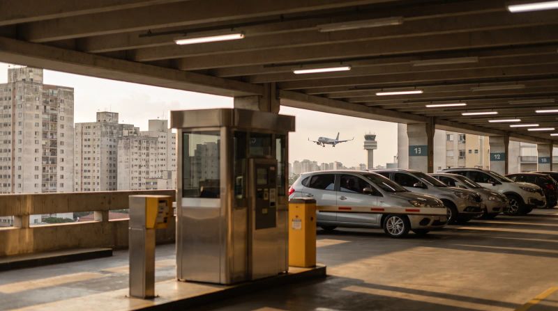 Preço do estacionamento no aeroporto de Congonhas em 2026