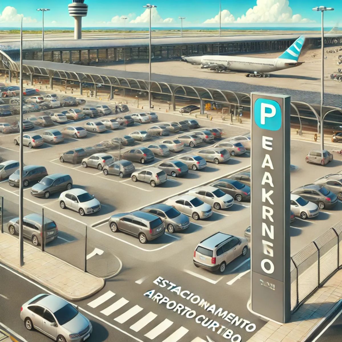 TOP 3 estacionamentos do Aeroporto de Curitiba em 2026